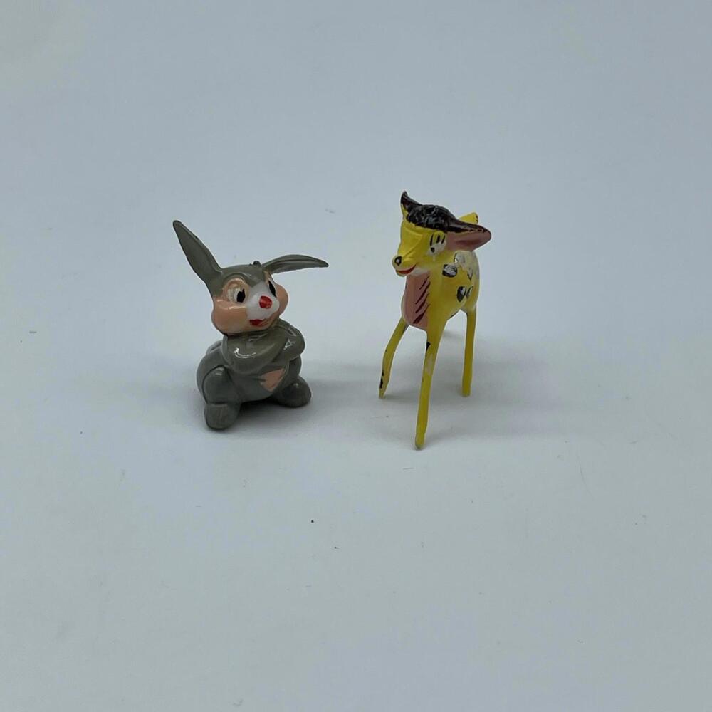 Marx Toys Disneykins Bambi Thumper First Series Hand Painted